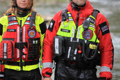 PFD Extras- pockets, name plates, extrication leashes