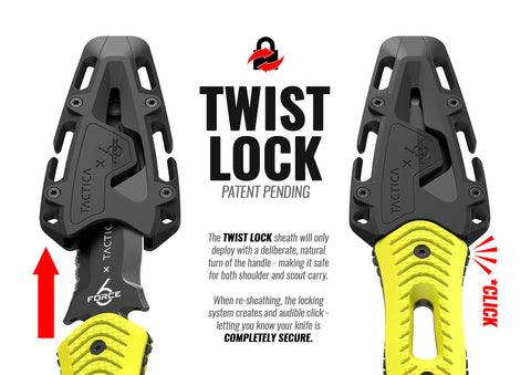 Twist-Lock Knife : Compact